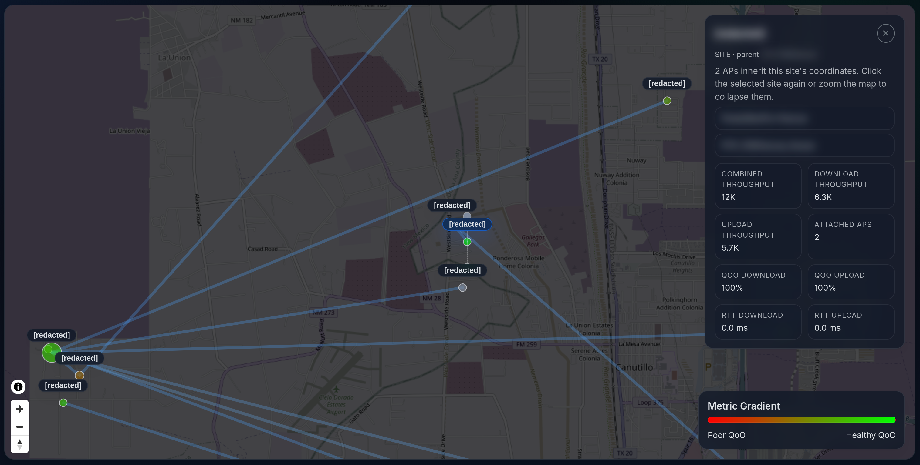LibreQoS site map view